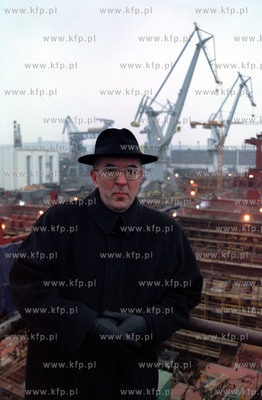 Janusz Szlantaprezes zarzadu Stocznia Gdynia S.A.18.01.2001fot....