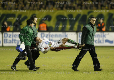 Gdynia. Ekstraklasa pilki noznej. Mecz Arka Gdynia...