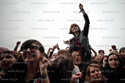 Gdynia. Heineken Open'er Festival. Koncert na scenie...