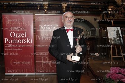 Gdansk. Dwor Artusa. Gala wreczenia Orlow Pomorskich...