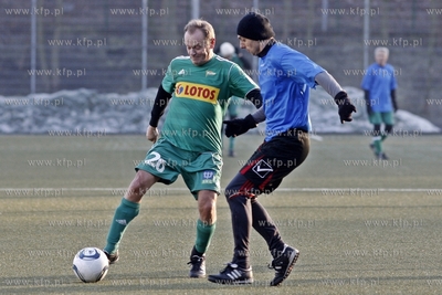 Gdansk. Boisko przy ul. Traugutta.  Sylwestrowy mecz...