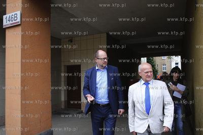 Prezydent Gdańska Paweł Adamowicz odwiedził miejsca...