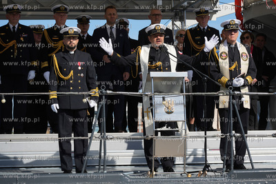 Gdynia. Skwer Kościuszki. 127 podchorążych I roku...