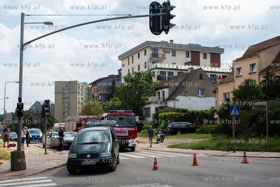 Gdańsk Strzyża, skrzyżowanie ulic Chrzanowskiego,...