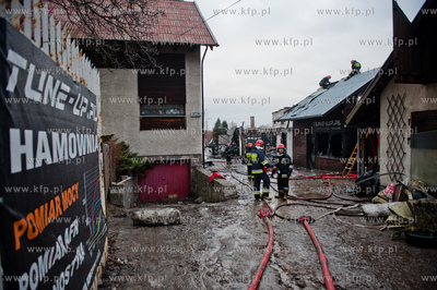 Gdansk. Trakt Sw. Wojciecha. Wybuch butli z gazem oraz...