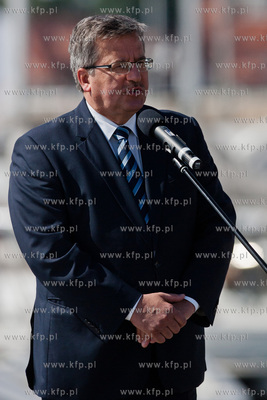 Sopot - molo. Przystan Jachtowa. Uroczystosc slubowania...