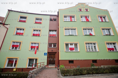 Gdansk. Siedlce. Budynek przy ulicy Paska 5 specjalnie...