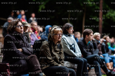 Gdansk. Teatr Lesny. Gdanskie Noce Jazzowe. Ola Tomaszewska...