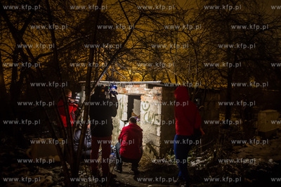 Gdansk. Prowadzone na terenie miasta liczenie osob...