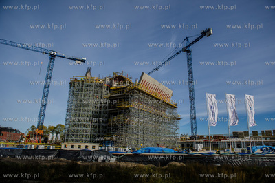 Gdansk. Budowa Muzeum II Wojny Swiatowej.
26.10.2015
fot....