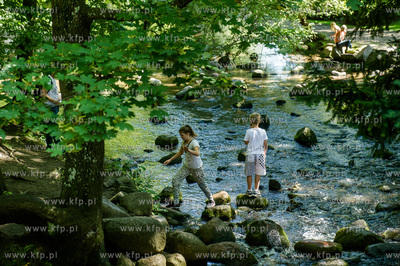 Gdańsk. Park Oliwski. Konferencja prasowa przedastawiająca...