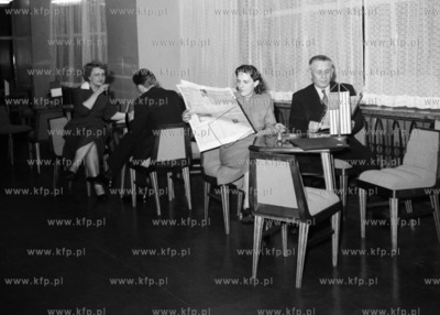 Czytelnia w Klubie Międzynarodowej Książki i Prasy...