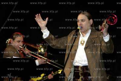 Koncert kapeli Golec Orkiestra w Gdynia 3.05.2006
Fot....