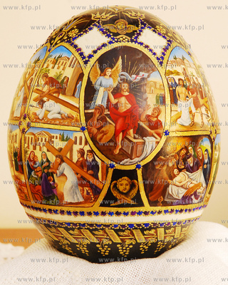 Unikatowa kolekcja pisanek Huberta Szymosza artysty...