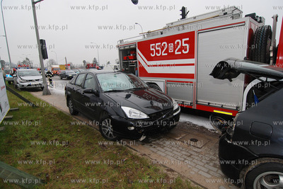 Rumia. Droga Krajowa nr 6. Ok. godz. 8. rano na wysokosci...