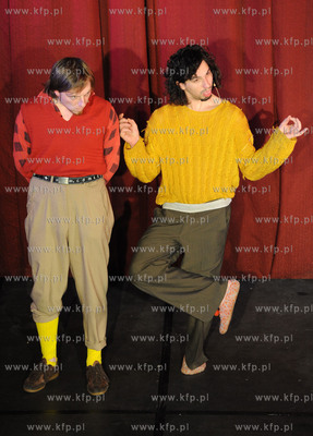 Kino Neptun, Gdansk. Wystep kabaretu Lowcy.B. n/z Mariusz...