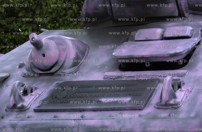 Aleja Zwyciestwa w Gdansku. W nocy nieznani sprawcy...