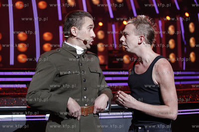 Sopot Hit Festiwal 2009. Nz. Kabaret Formacja Chatelet...