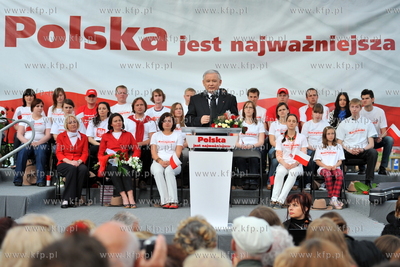 Final Kampanii prezydenckiej Jaroslawa Kaczynskiego...