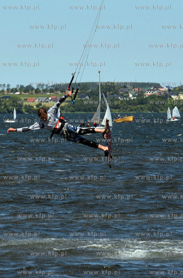 Wakacje w Pucku. Kitesurfing 20.07.2013 fot. Andrzej...