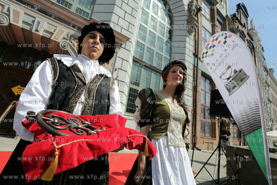 Otwarcie 753 Jarmarku św. Dominika w Gdansku. 27.07.2013...