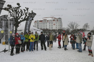 Sopot. Plac Kuracyjny i Molo. Akcja Ultra Krew - bieg...