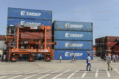 Gdynia. Dzień otwarty w Bałtyckim Terminalu Kontenerowym...