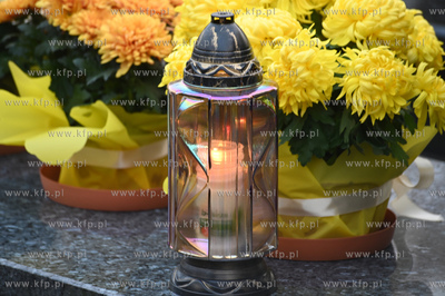 Na cmentarzu parafialnym przy ul. Owsianej w Gdyni...