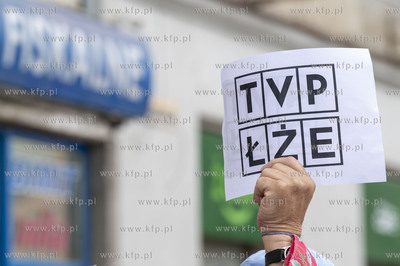 Gdańsk. Akcja "uliczny trolling" i konferencja prasowa...