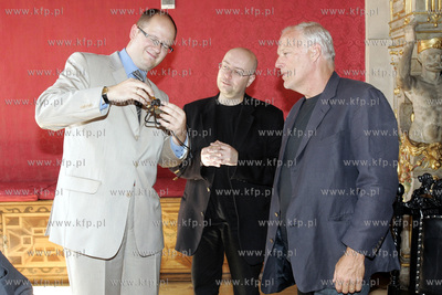 David Gilmour przylecial zagrac koncert w Gdansku na...