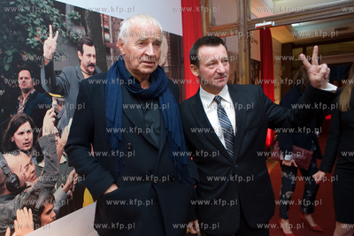 Pierwszy oficjalny polski pokaz filmu Andrzeja Wajdy...