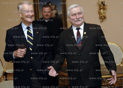 Wizyta Zbigniewa Brzezinskiego - bylego doradcy do...