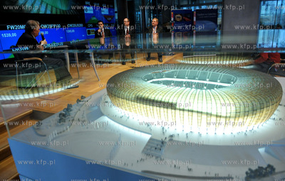 Warszawa. Siedziba Gieldy Papierow Wartosciowych. Prezentacja...