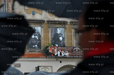 Zwiedzanie Lublina przez uczestnikow pierwszego, promocyjnego...