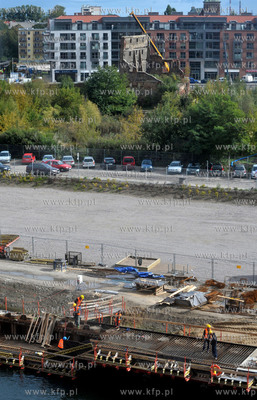 Gdansk. Przebudowa szlaku wodnego na Motlawie. Przedsiewziecie...