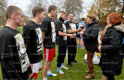 Sulmin (gmina Zukowo). Pierwszy Bieg Sztafetowy Firm...