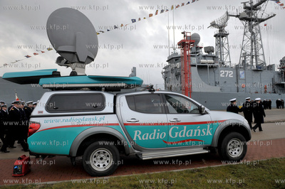 Port Wojenny w Gdyni Oksywie.Uroczystosc przekazania...