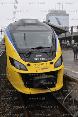 Gdansk, Dworzec Glowny PKP. Inauguracyjny, pierwszy...