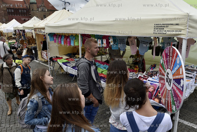 Jarmark Świętojański na Targu Węglowym w Gdańsku....