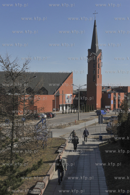 Gdańsk Chełm. Okolice Pasażu Chełmskiego na ul....