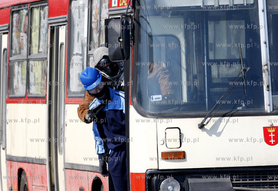 Gdansk. Baza Promowa Polskiej Zeglugi Baltyckiej. Cwiczenia...