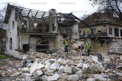 Gdansk. Rozbiorka pierwszej piekarni firmy Szydlowski,...