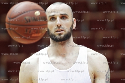 Sopot. Ergo Arena. Trening koszykarskiej druzyny narodowej...