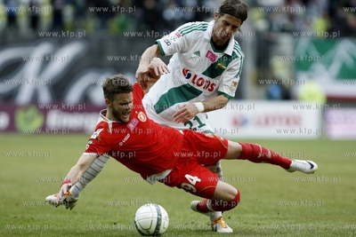 PGE Arena. Mecz o mistrzostwo Ekstraklasy Lechia Gdansk...