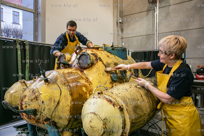 Centrum Konserwacji Wraków Statków w Tczewie. Rozpoczęcie...
