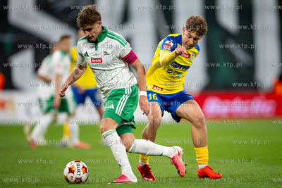 Betclic 1 liga. Lechia Gdańsk - Arka Gdynia n/z Tomasz...