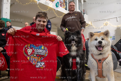 Sztab WOŚP w ZSP nr 8 w Gdańsku Chełmie ul. Dragana...