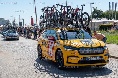 Gdynia. Start 83. Tour de Pologne UCI WorldTour! Pierwszy...
