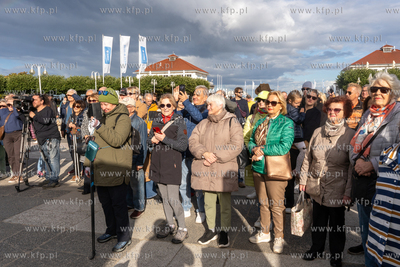 Sopot. Skwer Kuracyjny. Sopocianie świetują 125 lecie...