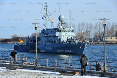 Okrety Stalego Zespolu Obrony Przeciwminowej NATO (SNMCMG-1)...